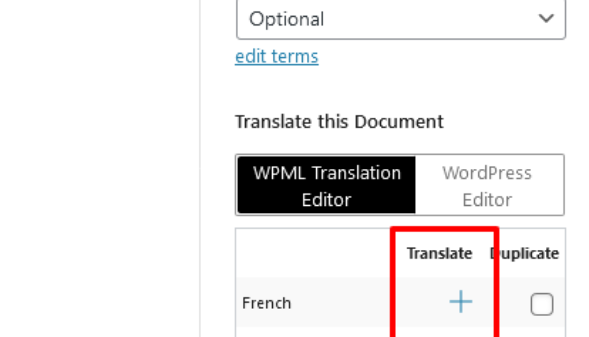 How To Translate Pages/Posts